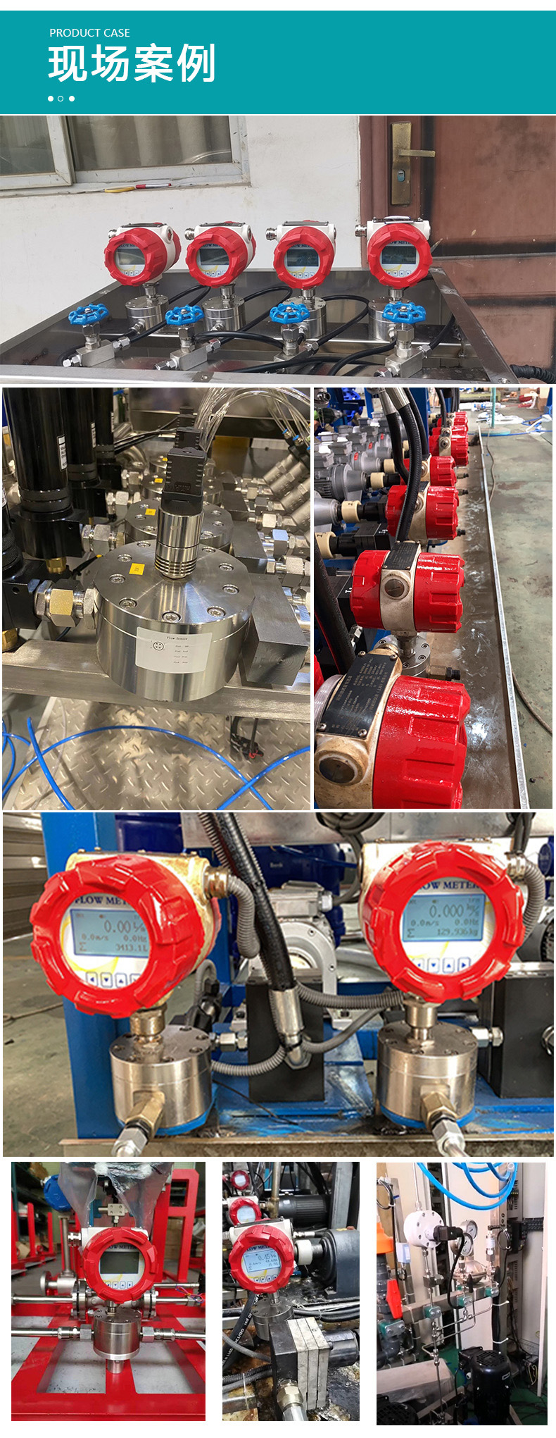 圓齒輪容積式流量計現場安裝案例